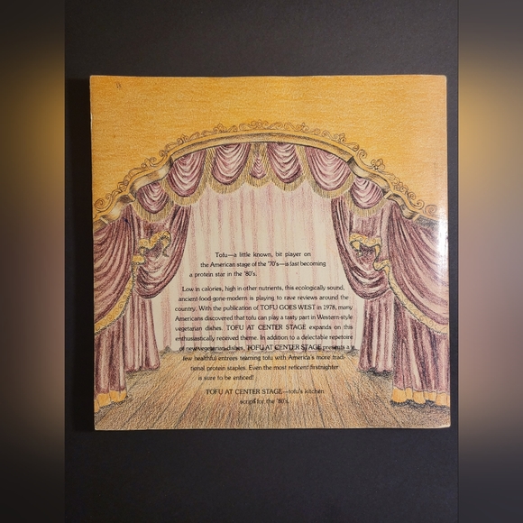 🕳️ TOFU AT CENTRE STAGE - Softcover VINTAGE cookbook - 1981 - Picture 3 of 6